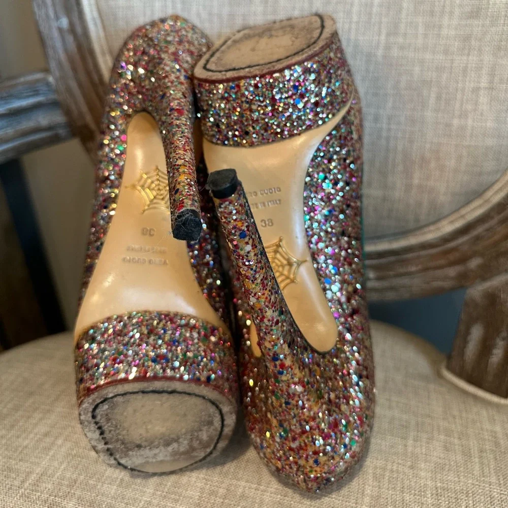 Charlotte Olympia Glitter Platform - Picture 3 of 5